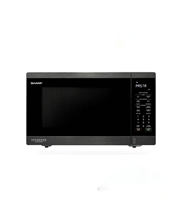Sharp Solo Inverter Microwave Oven R-395E (BS) 34 Liter-Black